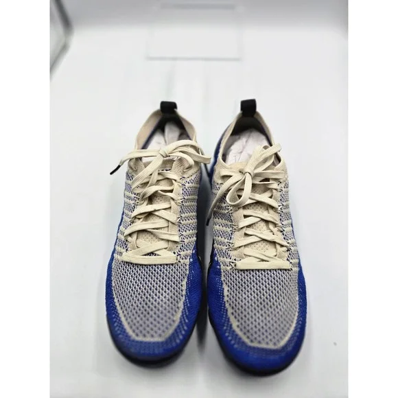 Nike Air Vapormax Flyknit 2 Light Cream Racer Blue 942842-204 Men's US 9 - Picture 8 of 13
